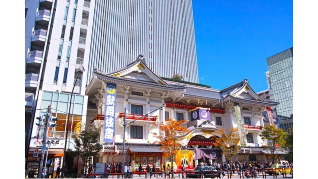 Via Inn Higashiginza Präfektur Tokio Exterior foto