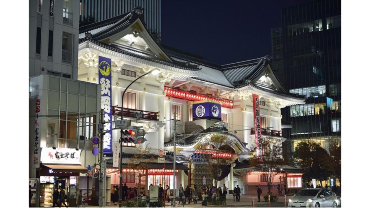 Via Inn Higashiginza Präfektur Tokio Exterior foto