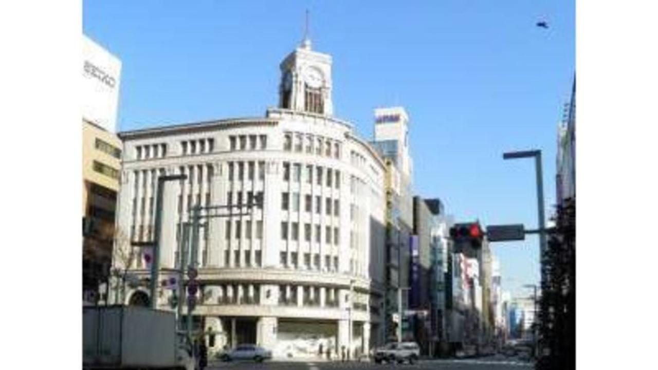 Via Inn Higashiginza Präfektur Tokio Exterior foto
